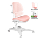 Комплект Anatomica Uniqa Lite парта + кресло белый/розовый с розовым креслом Funken